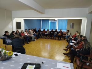 Read more about the article Aconteceu na manhã do dia 14/08 no Auditório da AMMOC, a Reunião do Colegiado de Gestores e Trabalhadores da Política de Assistência Social da Região da AMMOC.