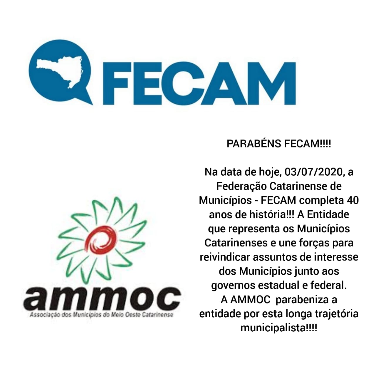 Read more about the article AMMOC parabeniza a FECAM