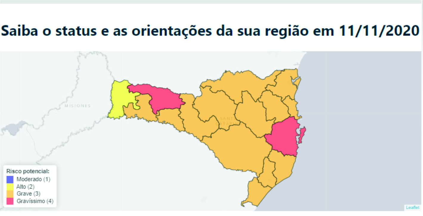 You are currently viewing SAIBA O STATUS E AS ORIENTAÇÕES DA SUA REGIÃO