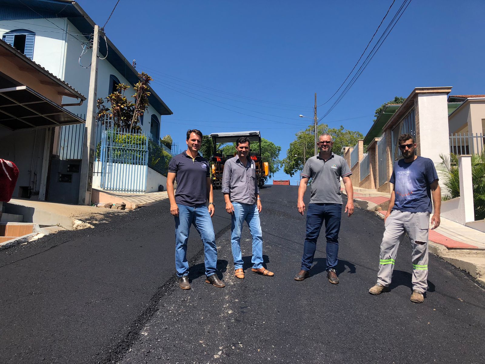 You are currently viewing Obras no Município de Ouro – SC, são vistoriadas pela AMMOC