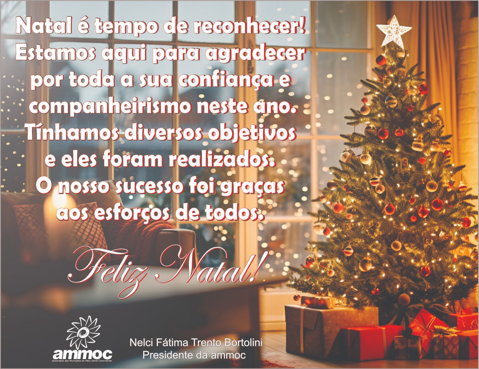 Read more about the article AMMOC deseja um feliz e abençoado Natal