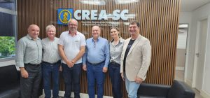 Read more about the article Representante da AMMOC participa de reunião em Florianópolis com o CONFEA e CREA